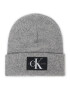 Calvin Klein Jeans čepice J Basic Men Knited Beanie K50K504934 Šedá - Pepit.cz