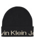 Calvin Klein Jeans Čepice Logo Beanie K60K611271 Černá - Pepit.cz