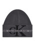 Calvin Klein Jeans Čepice Monogram Cotton Tape Beanie K50K507181 Černá - Pepit.cz