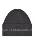 Calvin Klein Jeans Čepice Monogram Cotton Tape Beanie K50K507181 Černá - Pepit.cz