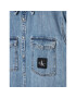 Calvin Klein Jeans džínová košile IB0IB01195 Modrá Relaxed Fit - Pepit.cz