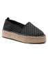 Calvin Klein Jeans Espadrilky Espadrille Wedge Aop Co YW0YW00115 Černá - Pepit.cz