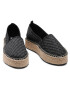 Calvin Klein Jeans Espadrilky Espadrille Wedge Aop Co YW0YW00115 Černá - Pepit.cz