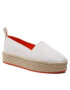 Calvin Klein Jeans Espadrilky Flatform Espadrille Soft Ny YW0YW00989 Bílá - Pepit.cz