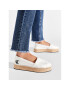 Calvin Klein Jeans Espadrilky Flatform Espadrille YW0YW00661 Bílá - Pepit.cz