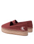 Calvin Klein Jeans Espadrilky Flatform Espadrille YW0YW00661 Bordó - Pepit.cz