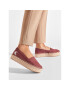 Calvin Klein Jeans Espadrilky Flatform Espadrille YW0YW00661 Bordó - Pepit.cz