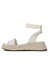 Calvin Klein Jeans Espadrilky Sport Wedge Rope Su Con YW0YW00977 Écru - Pepit.cz