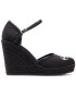 Calvin Klein Jeans Espadrilky Wedge Sandal Close Toe Co YW0YW00150 Černá - Pepit.cz