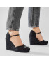 Calvin Klein Jeans Espadrilky Wedge Sandal Close Toe Co YW0YW00150 Černá - Pepit.cz