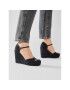 Calvin Klein Jeans Espadrilky Wedge Sandal Close Toe Co YW0YW00150 Černá - Pepit.cz