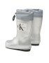 Calvin Klein Jeans Holínky Rain Boot V3X6-80425-0083 M Stříbrná - Pepit.cz