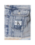 Calvin Klein Jeans Jeansová bunda J20J221259 Modrá Cropped Fit - Pepit.cz