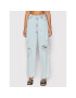 Calvin Klein Jeans Jeansy J20J218632 Modrá Relaxed Fit - Pepit.cz