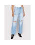 Calvin Klein Jeans Jeansy J20J219328 Modrá Straight Fit - Pepit.cz