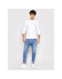 Calvin Klein Jeans Mikina Embroidered Logo J30J314536 Bílá Regular Fit - Pepit.cz