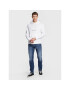 Calvin Klein Jeans Mikina J30J322894 Bílá Regular Fit - Pepit.cz