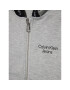 Calvin Klein Jeans Mikina Punto Logo IB0IB01169 Šedá Regular Fit - Pepit.cz