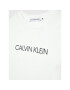 Calvin Klein Jeans Mikina Unisex Institutional Logo IU0IU00162 Bílá Regular Fit - Pepit.cz