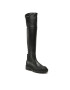 Calvin Klein Jeans Mušketýrky Combat Knee Boot YW0YW00737 Černá - Pepit.cz