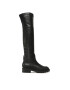 Calvin Klein Jeans Mušketýrky Combat Knee Boot YW0YW00737 Černá - Pepit.cz