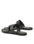 Calvin Klein Jeans Nazouváky Flat Sandal Twostraps Em Pa-Pl YW0YW00141 Černá - Pepit.cz