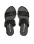 Calvin Klein Jeans Nazouváky Flat Sandal Twostraps Em Pa-Pl YW0YW00141 Černá - Pepit.cz