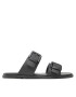 Calvin Klein Jeans Nazouváky Flat Sandal Twostrips Rub YW0YW00537 Černá - Pepit.cz