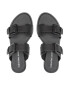 Calvin Klein Jeans Nazouváky Flat Sandal Twostrips Rub YW0YW00537 Černá - Pepit.cz