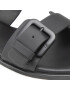 Calvin Klein Jeans Nazouváky Flat Sandal Twostrips Rub YW0YW00537 Černá - Pepit.cz