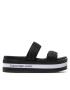 Calvin Klein Jeans Nazouváky Flatform Sandal Twostraps YW0YW00561 Černá - Pepit.cz