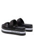 Calvin Klein Jeans Nazouváky Flatform Sandal Twostraps YW0YW00561 Černá - Pepit.cz