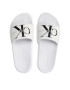 Calvin Klein Jeans Nazouváky Slide Monogram Co YM0YM00061 Bílá - Pepit.cz