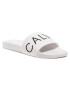 Calvin Klein Jeans Nazouváky Slide Padded Ck Pes-Pu YW0YW00131 Béžová - Pepit.cz