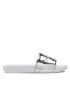 Calvin Klein Jeans Nazouváky Slide Silver Monogram YW0YW00638 Stříbrná - Pepit.cz