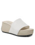 Calvin Klein Jeans Nazouváky Wedge Block Sandal Su Con YW0YW01015 Bílá - Pepit.cz