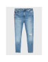 Calvin Klein Jeans Plus Jeansy J20J219517 Modrá Skinny Fit - Pepit.cz