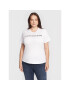 Calvin Klein Jeans Plus T-Shirt J20J217531 Bílá Regular Fit - Pepit.cz