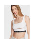 Calvin Klein Jeans Podprsenkový top J20J220772 Bílá - Pepit.cz