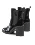 Calvin Klein Jeans Polokozačky Block Heel Boot Naplak YW0YW00856 Černá - Pepit.cz