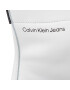 Calvin Klein Jeans Polokozačky Chunky Heeled Boot Laceup YW0YW00729 Bílá - Pepit.cz