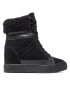 Calvin Klein Jeans Polokozačky Hidden Wedge Sneaker Warm YW0YW00439 Černá - Pepit.cz