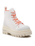 Calvin Klein Jeans Polokozačky Toothy Combat Boot Softny YW0YW00948 Bílá - Pepit.cz