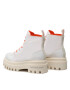 Calvin Klein Jeans Polokozačky Toothy Combat Boot Softny YW0YW00948 Bílá - Pepit.cz