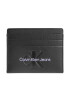 Calvin Klein Jeans Pouzdro na kreditní karty Sculpted Cardcase 6Cc Mono K60K610885 Černá - Pepit.cz