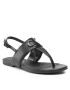 Calvin Klein Jeans Sandály Flat Sandal Hw Lth 2 YW0YW00544 Černá - Pepit.cz