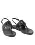 Calvin Klein Jeans Sandály Flat Sandal Hw Lth 2 YW0YW00544 Černá - Pepit.cz