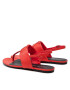 Calvin Klein Jeans Sandály Flat Sandal Hw Lth 2 YW0YW00544 Červená - Pepit.cz