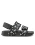 Calvin Klein Jeans Sandály Logo All Over Velcro Sandal V1B2-80626-1172 M Černá - Pepit.cz