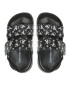 Calvin Klein Jeans Sandály Logo All Over Velcro Sandal V1B2-80626-1172 M Černá - Pepit.cz